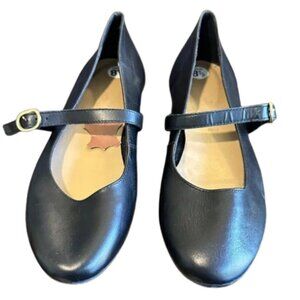 Elegant Black Leather Flats